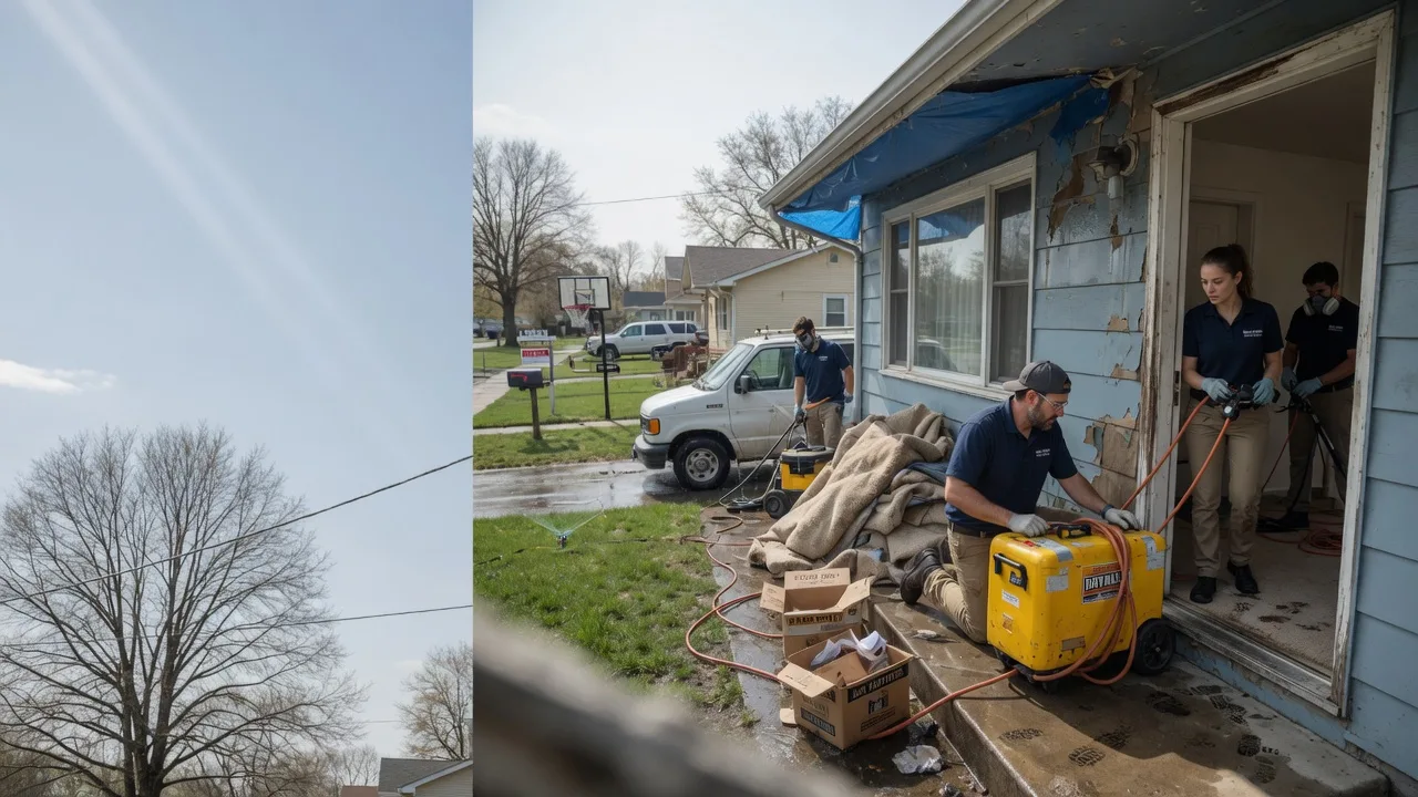 Basement Flood Cleanup in Walnut Springs, TX near me